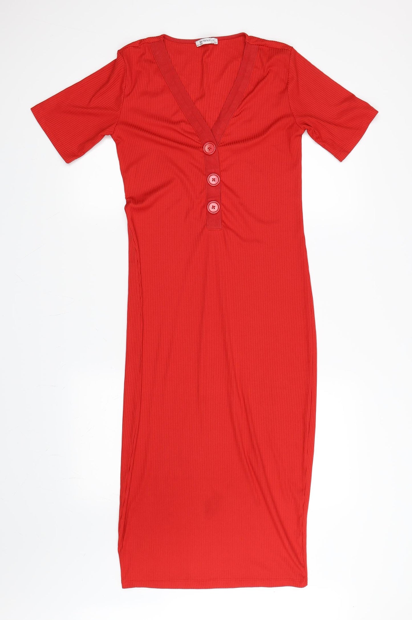 Zara Womens Red   Bodycon  Size M