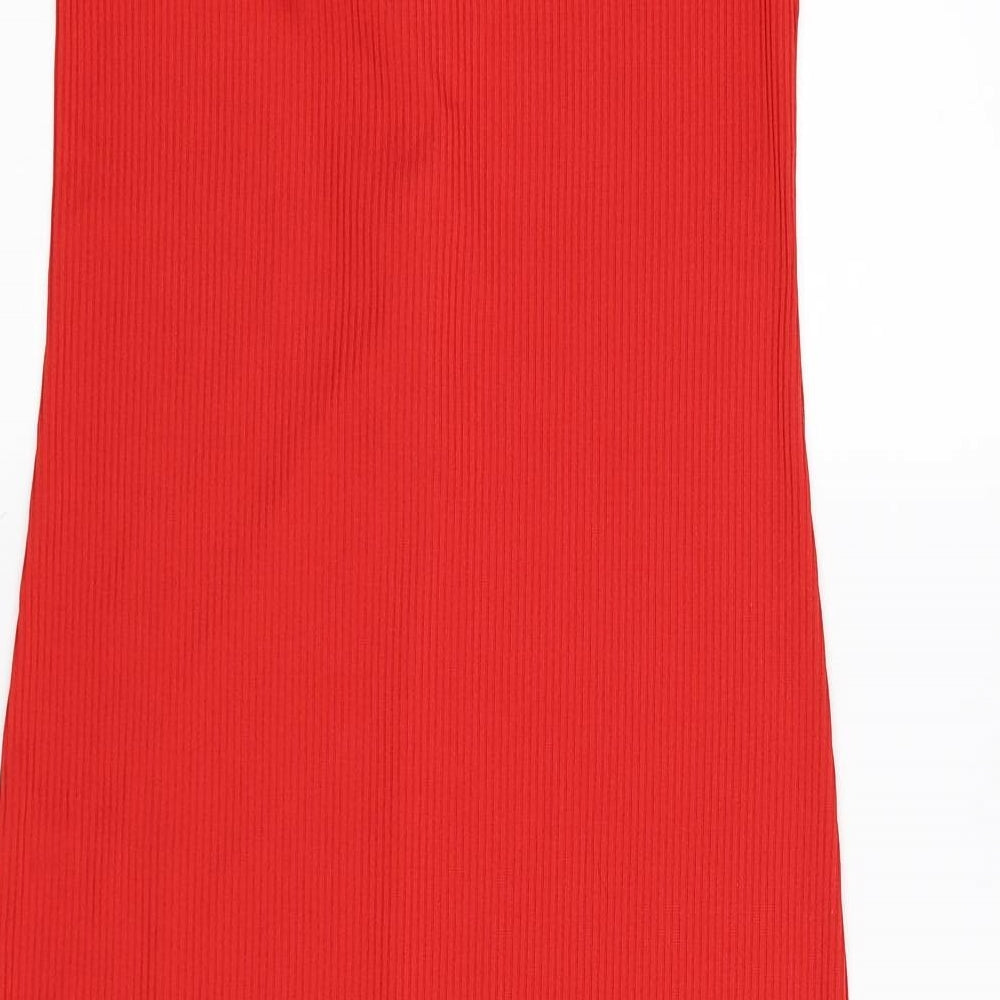 Zara Womens Red   Bodycon  Size M