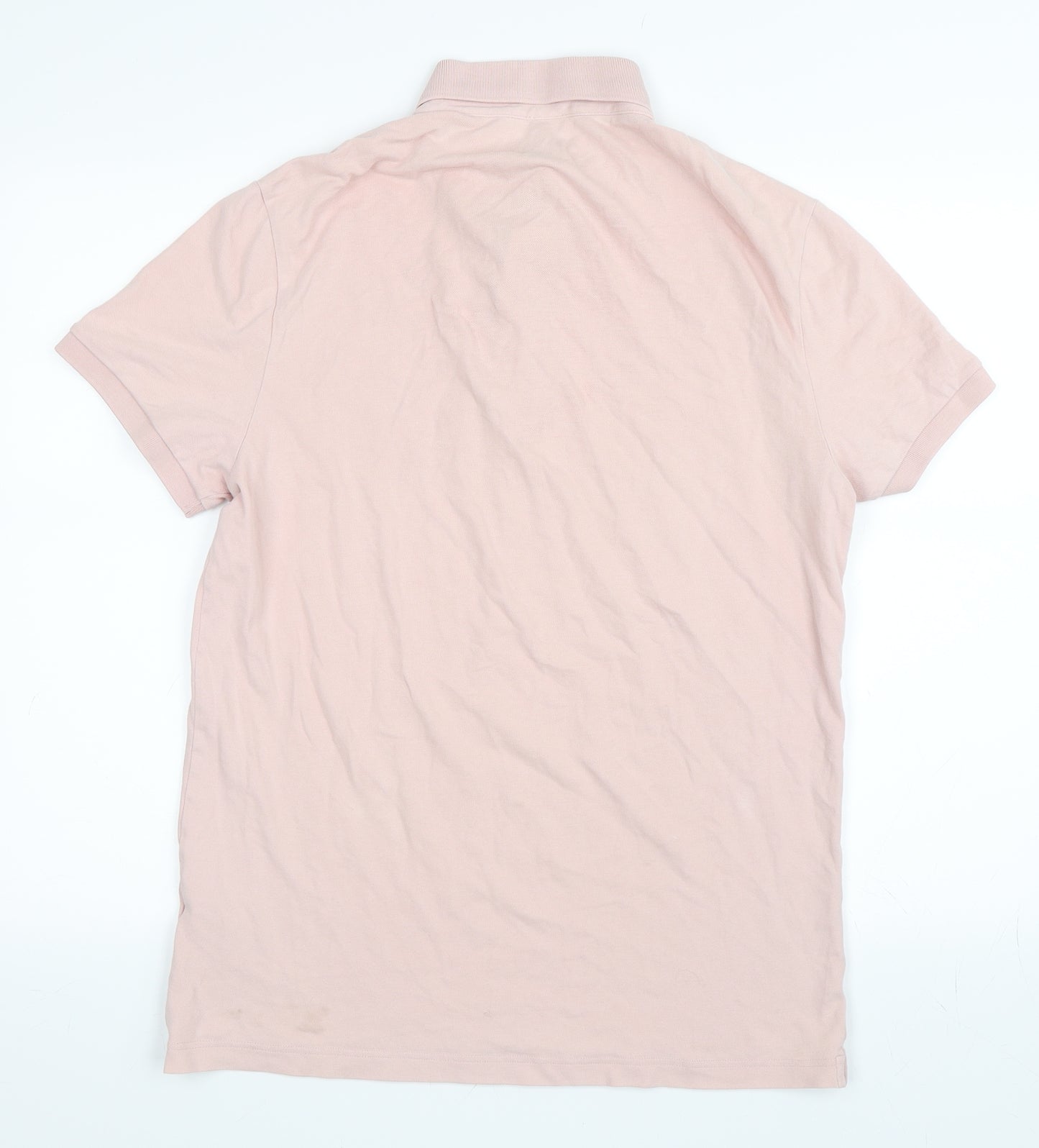 HUGO BOSS Mens Pink    Polo Size XL