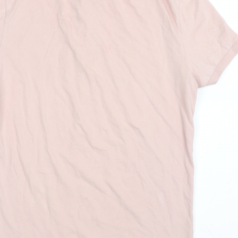 HUGO BOSS Mens Pink    Polo Size XL