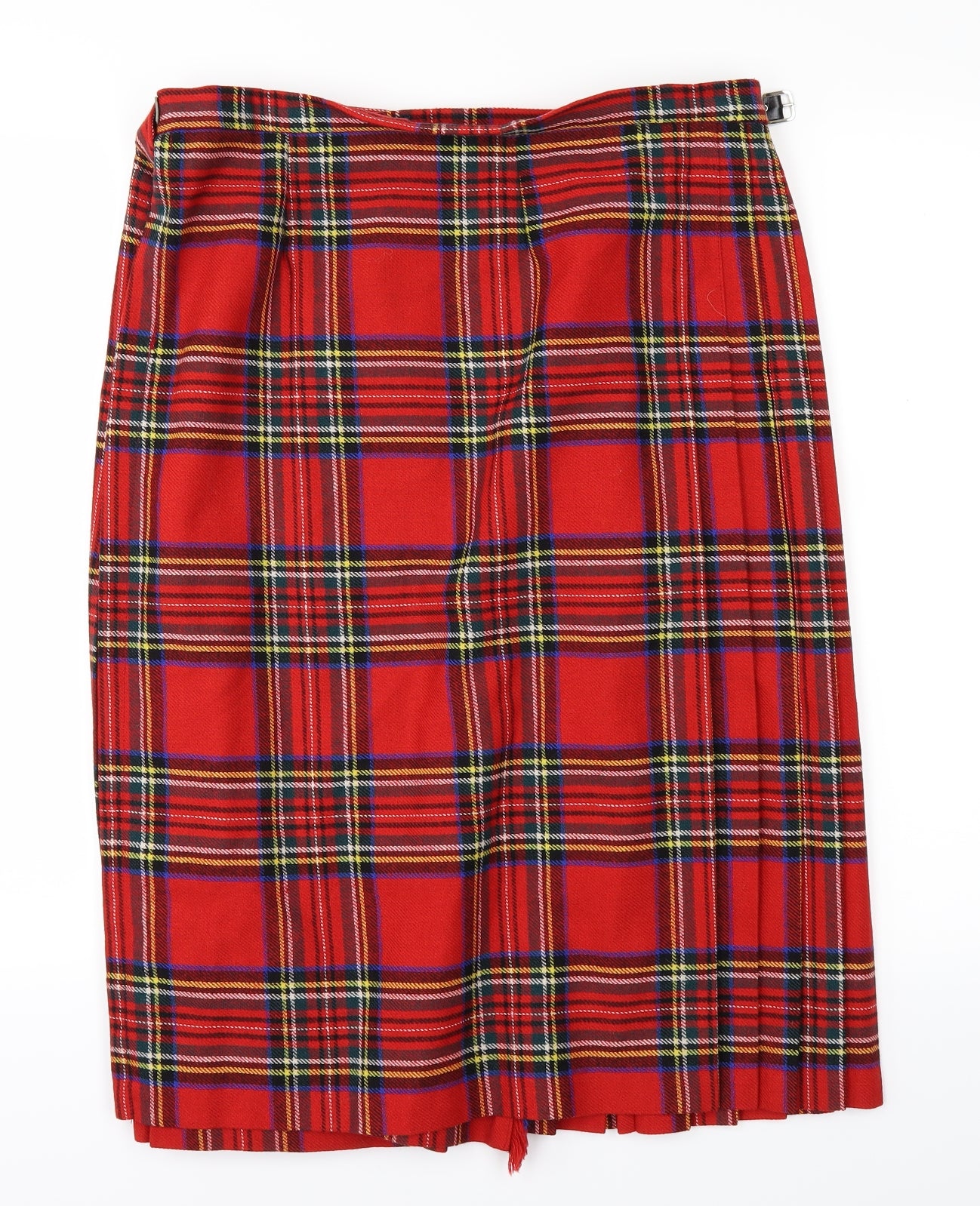 Borderglen Womens Red   Pleated Skirt Size 20
