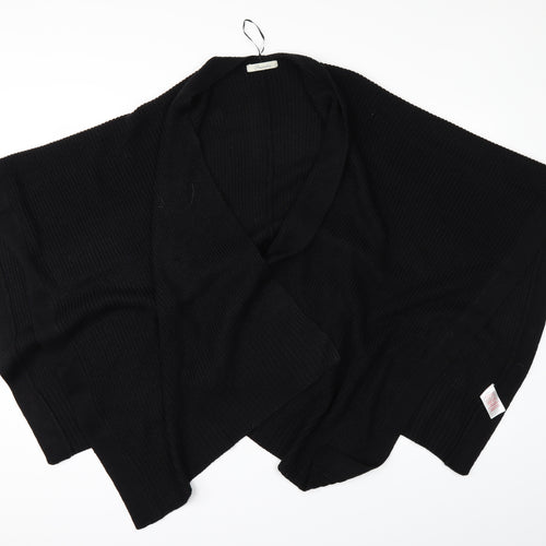 Peacocks Womens Black   Wrap Jumper One Size