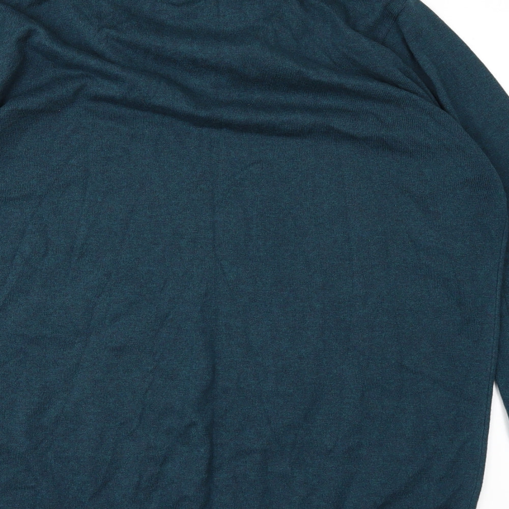 NEXT Mens Green    Button-Up Size L
