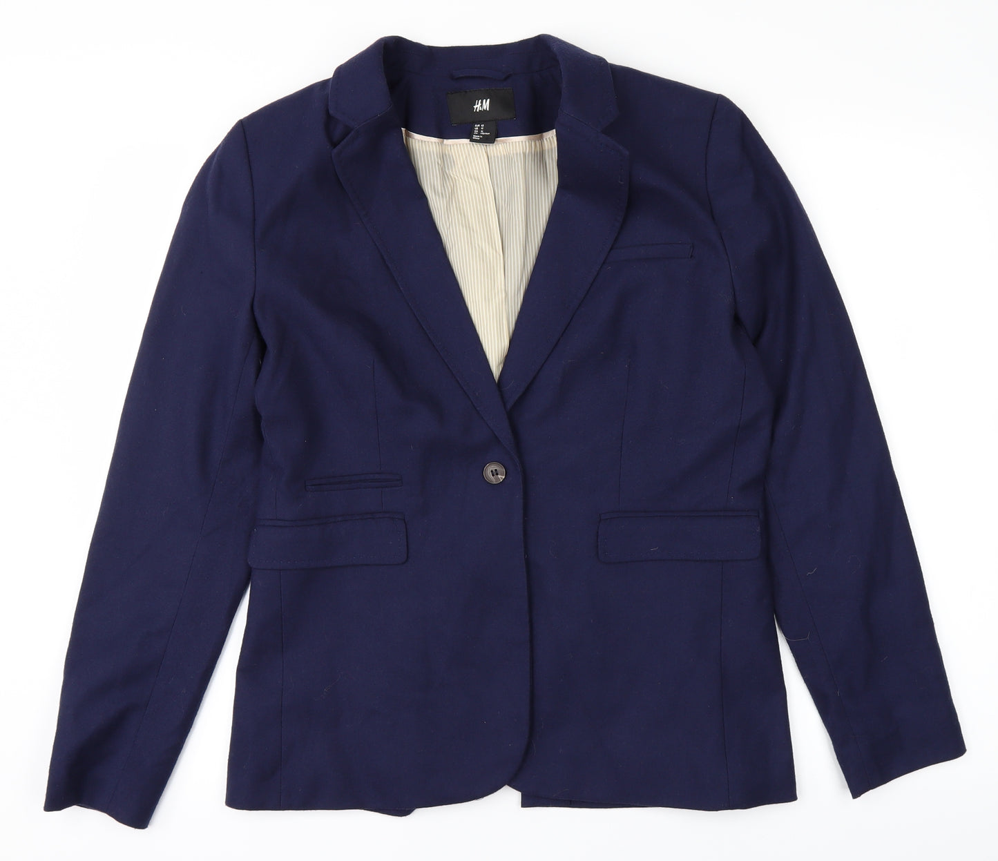 H&M Womens Blue   Jacket  Size 14