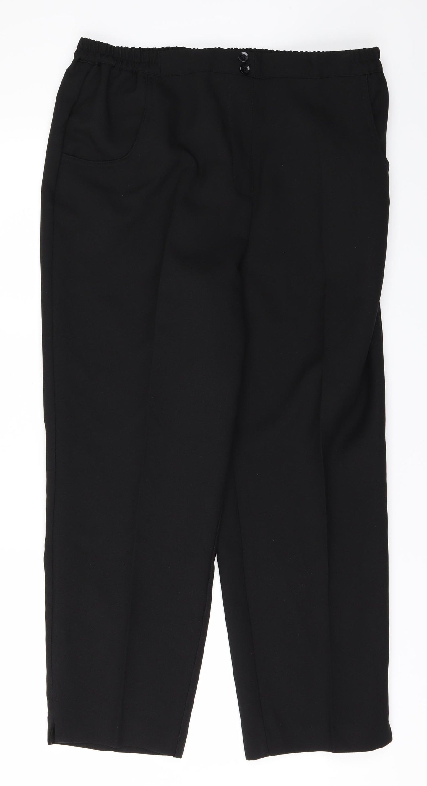 Special Collection Womens Black   Trousers  Size 16 L25 in