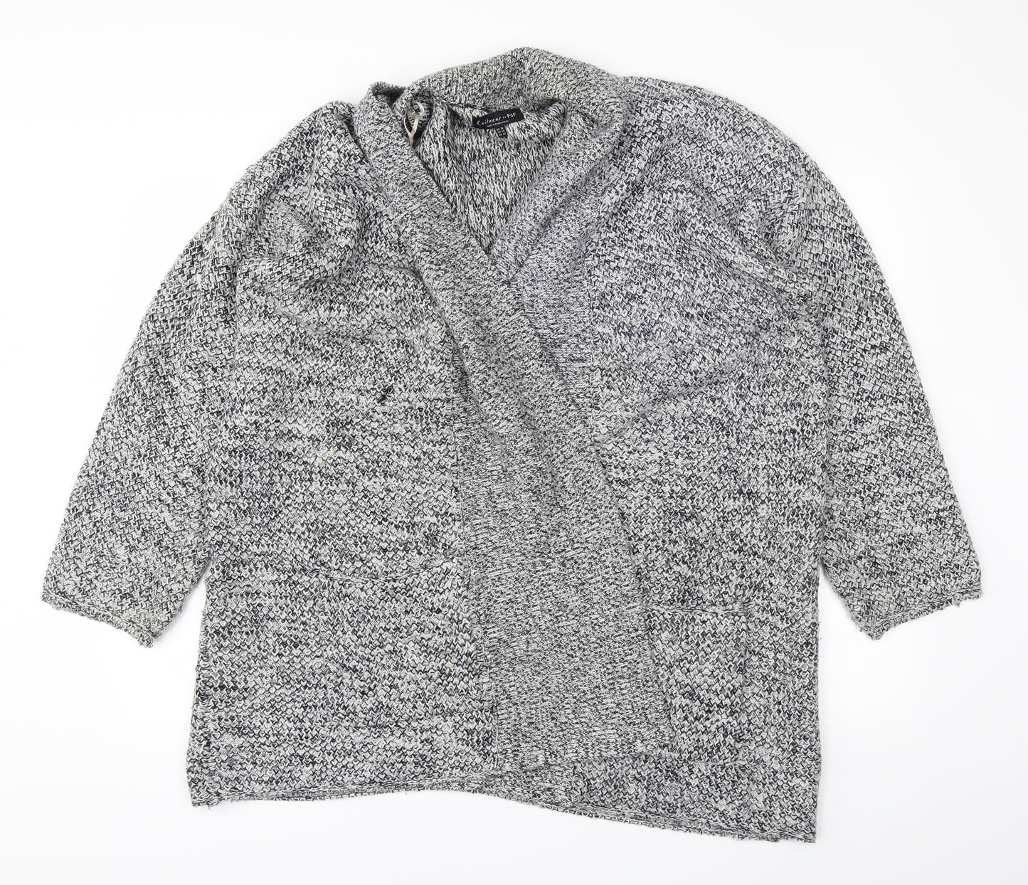 F&F Womens Grey   Cardigan Jumper Size 18