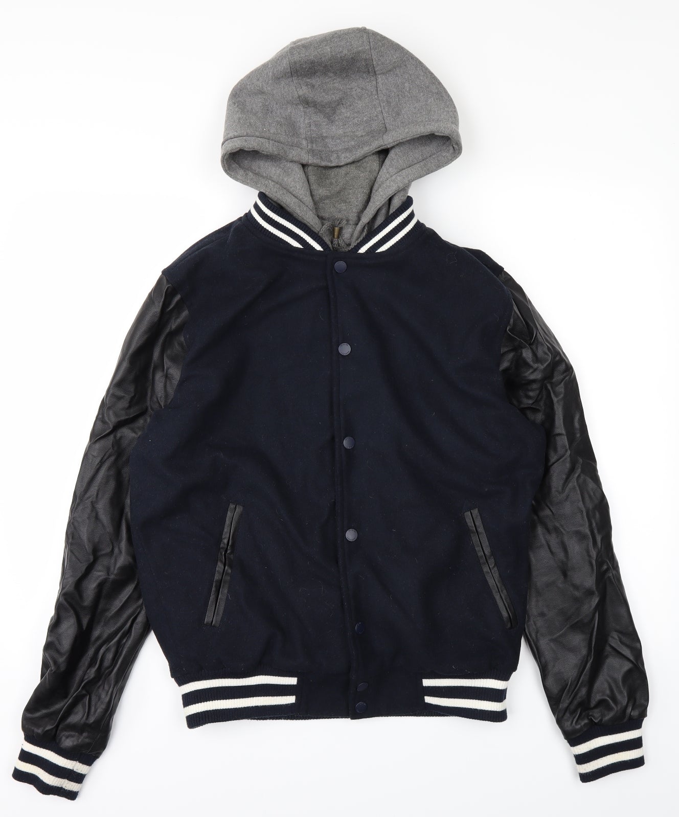 Tokyo Laundry Mens Blue   Full Zip Hoodie Size S