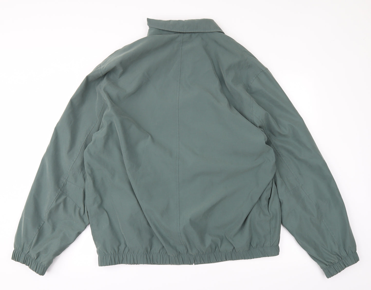 Marks and Spencer Mens Green   Windbreaker Coat Size L