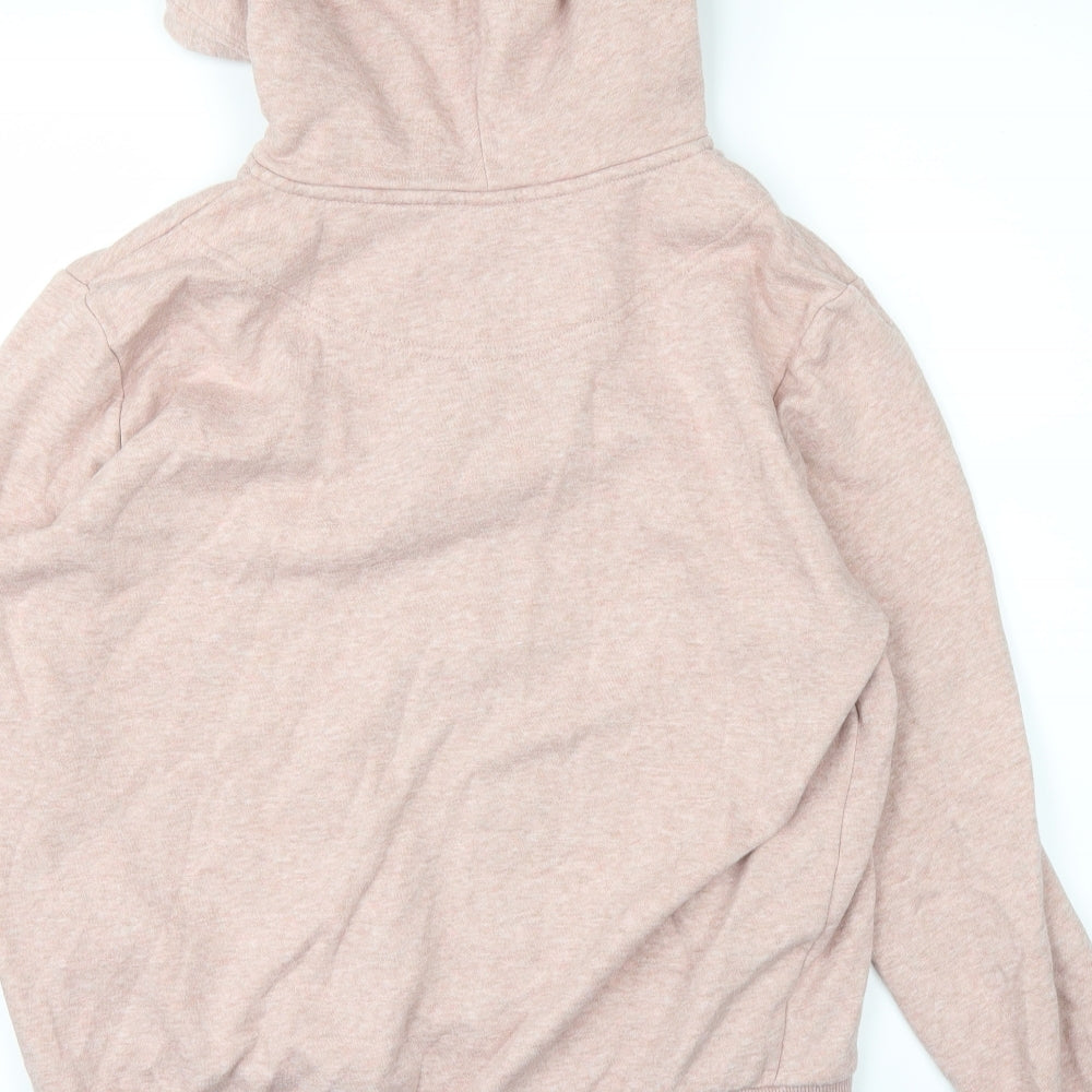 H&M Womens Pink   Full Zip Hoodie Size M