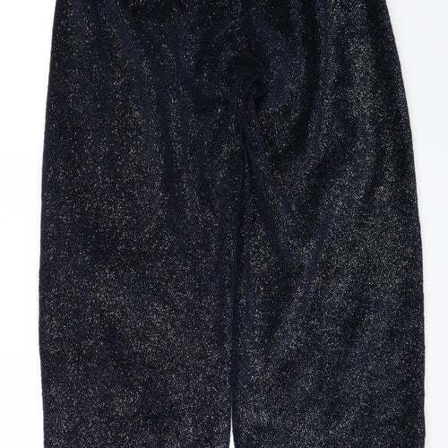 love to lounge Womens Blue Solid  Top Pyjama Pants Size 10