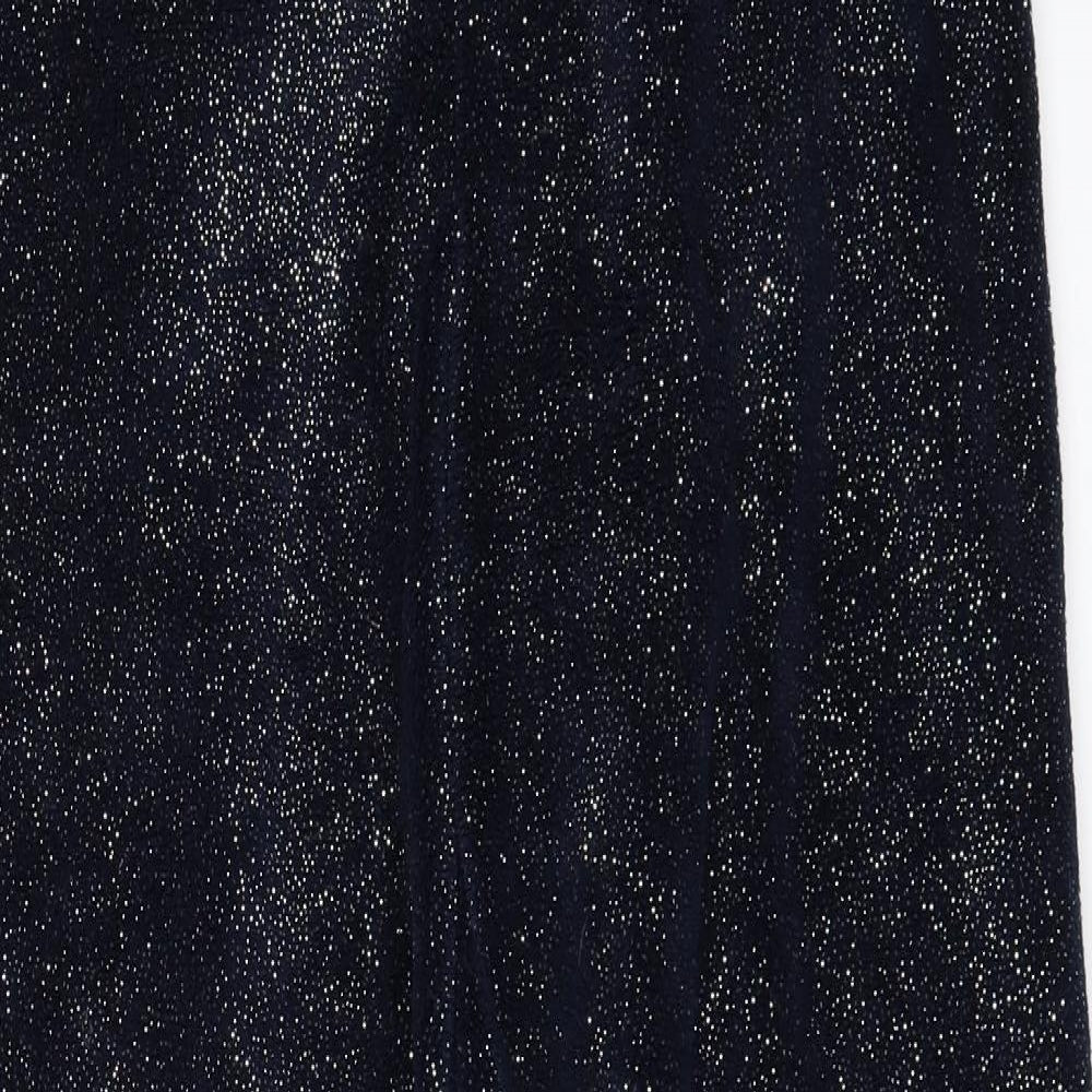 love to lounge Womens Blue Solid  Top Pyjama Pants Size 10