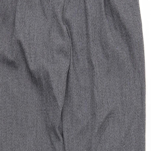 Autonomy Womens Grey   Cropped Trousers Size 16 L27 in
