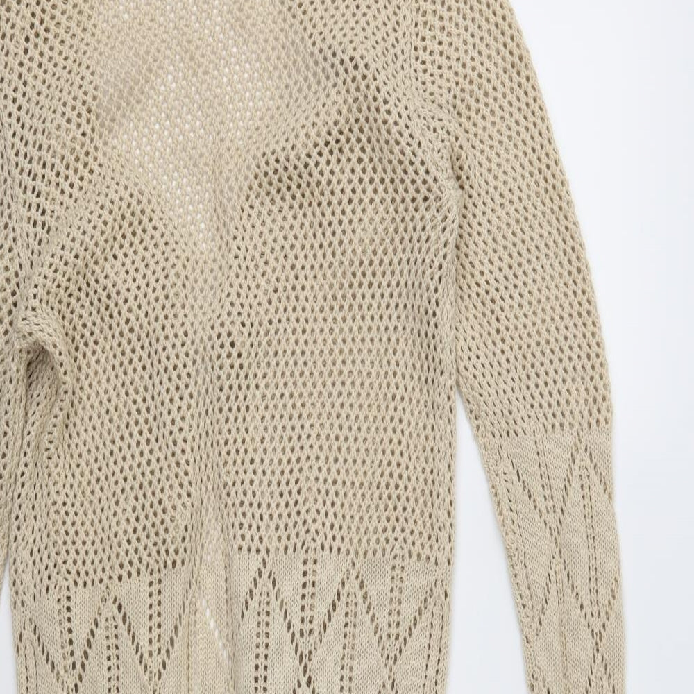 TWIGGY Womens Beige   Cardigan Jumper Size 10