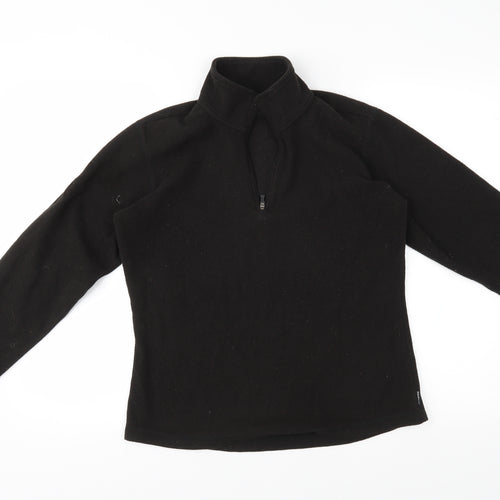 White Sierra Womens Black   Pullover Sweatshirt Size L