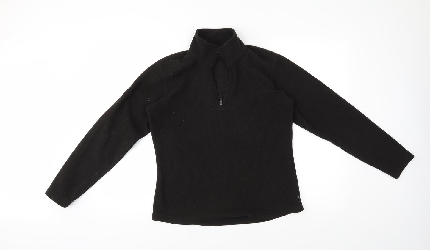 White Sierra Womens Black   Pullover Sweatshirt Size L