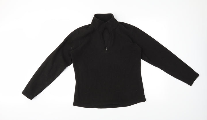 White Sierra Womens Black   Pullover Sweatshirt Size L