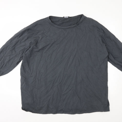 PRETTYLITTLETHING Womens Grey   Pullover Jumper Size 14