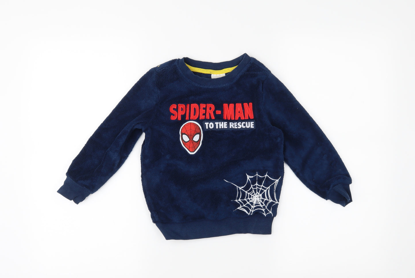 Disney Boys Blue   Pullover Jumper Size 4 Years