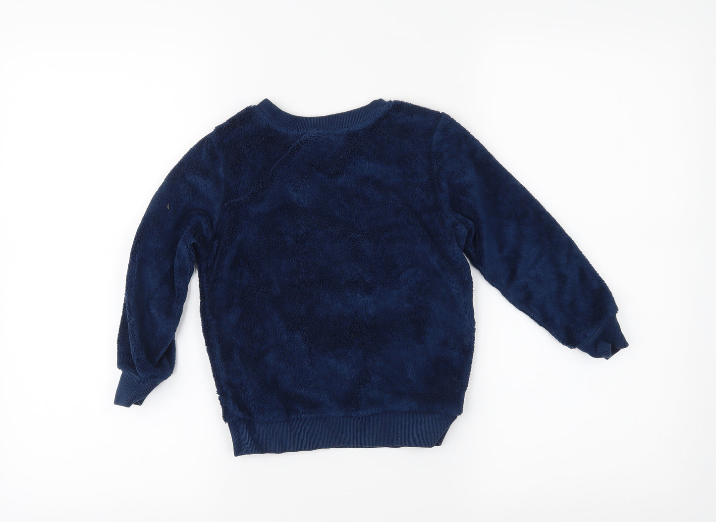 Disney Boys Blue   Pullover Jumper Size 4 Years