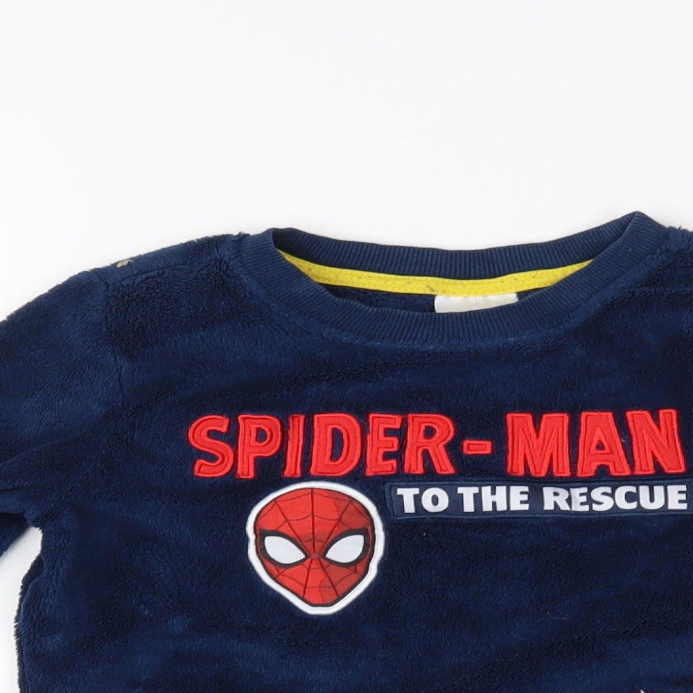 Disney Boys Blue   Pullover Jumper Size 4 Years