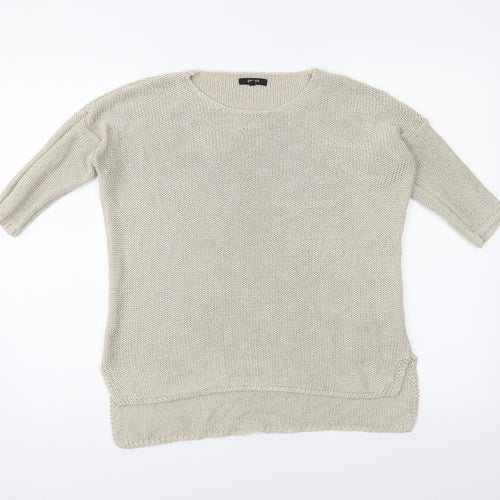 Papaya Womens Beige   Pullover Jumper Size 8