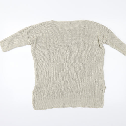 Papaya Womens Beige   Pullover Jumper Size 8