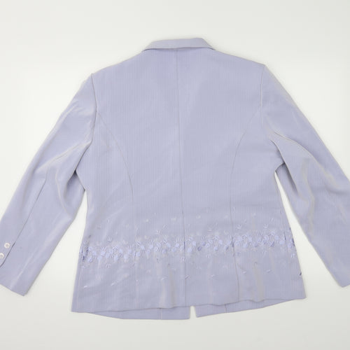 Select Womens Purple   Jacket Blazer Size 18