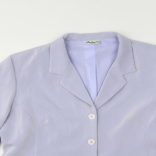 Select Womens Purple   Jacket Blazer Size 18