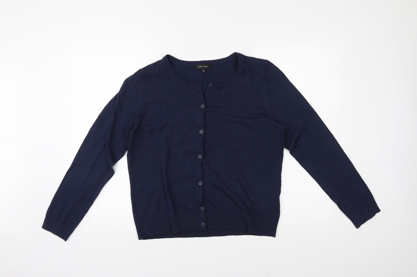 New Look Womens Blue   Cardigan Jumper Size 16