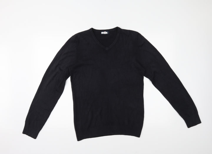 Blue Harbour Mens Grey Pullover Jumper Size S