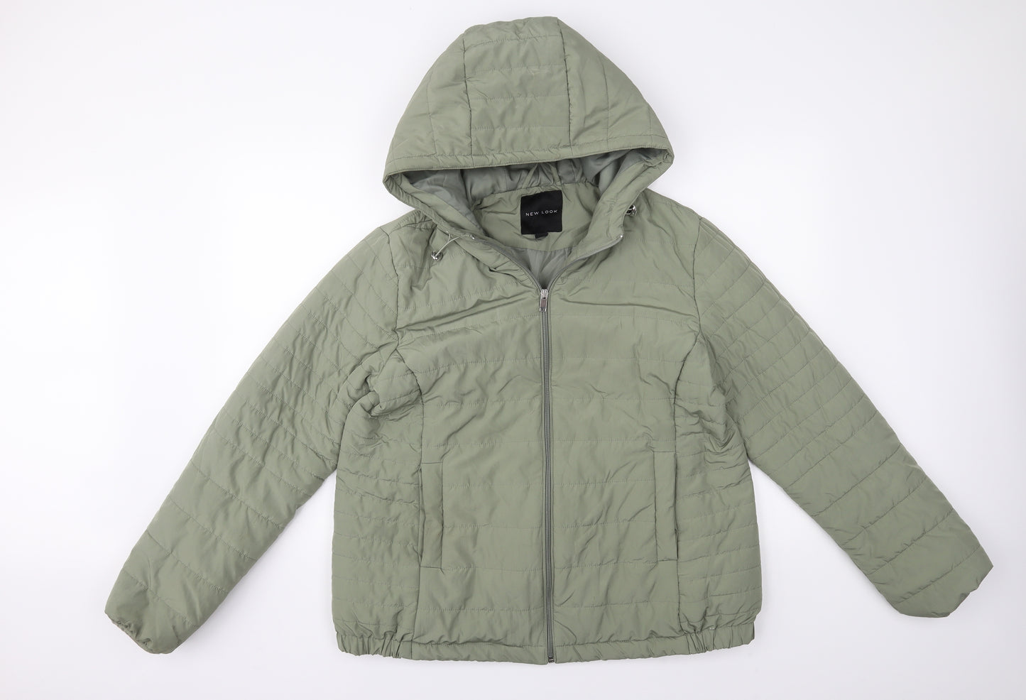 New Look Womens Green   Jacket Coat Size 18