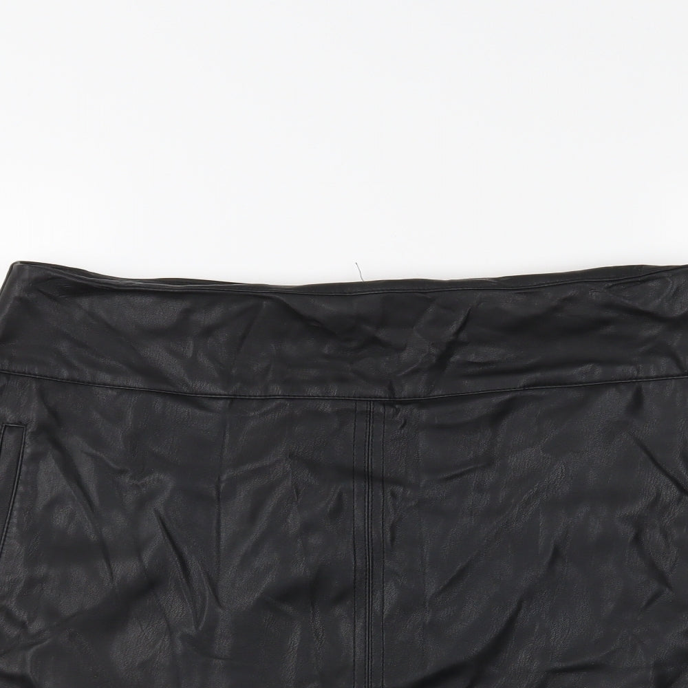 Dorothy Perkins Womens Black   Mini Skirt Size 14