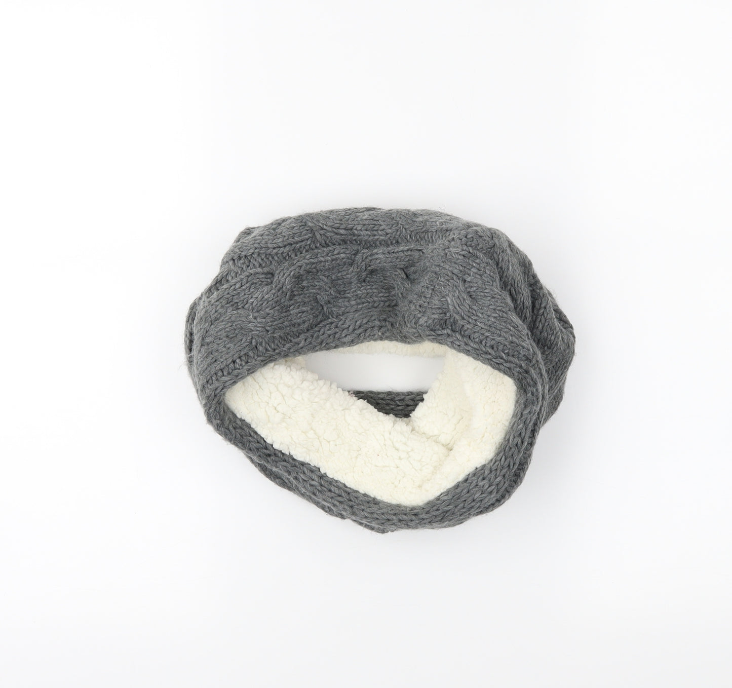 Preworn Womens Grey    Scarf