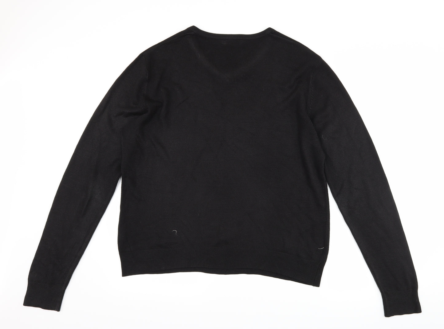 Cedar Wood State Mens Black   Pullover Jumper Size L