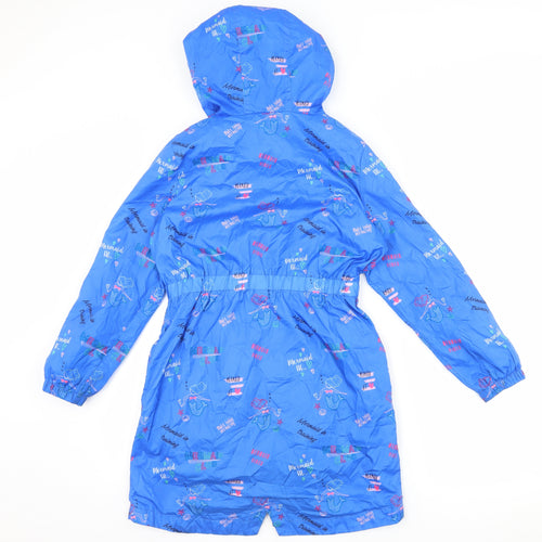 Marks and Spencer Girls Black   Rain Coat Coat Size 9-10 Years  - Mermaid
