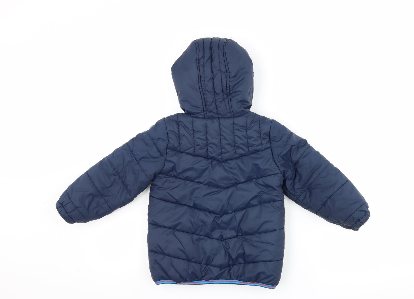 Marks and Spencer Boys Blue   Puffer Jacket Coat Size 2-3 Years