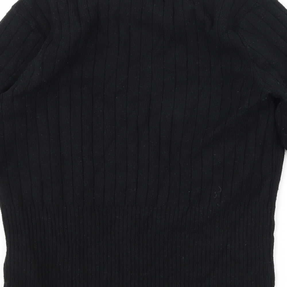 Marks and Spencer Womens Black   Pullover Jumper Size 10
