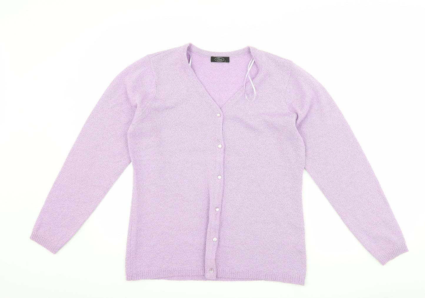 BM collection Womens Purple   Cardigan Jumper Size S