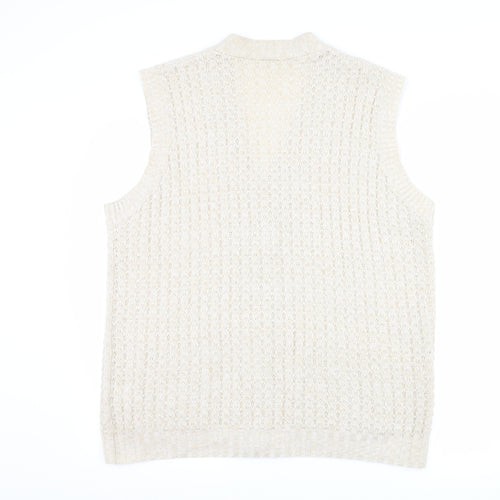 Damart Womens Beige   Vest Jumper Size 22
