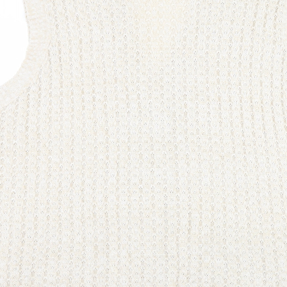 Damart Womens Beige   Vest Jumper Size 22