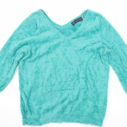 Marks and Spencer Womens Blue   Pullover Jumper Size 10