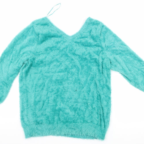 Marks and Spencer Womens Blue   Pullover Jumper Size 10