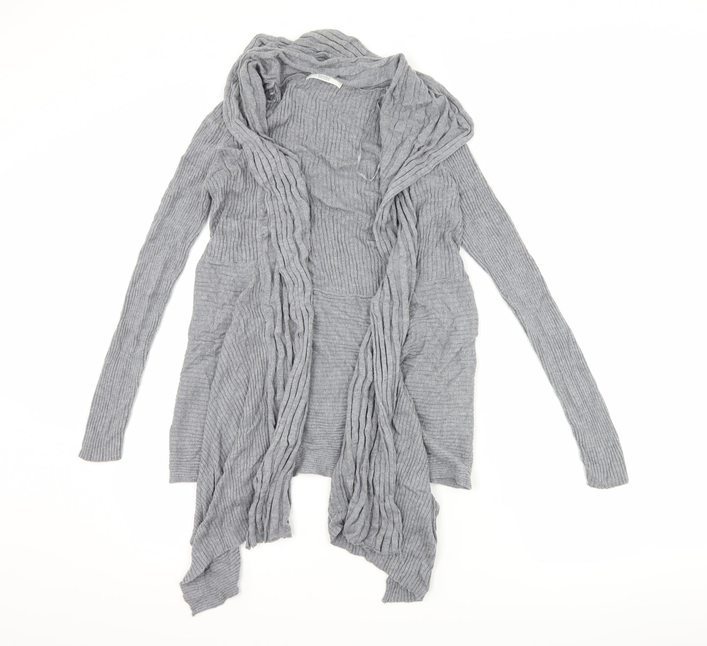 Marks and Spencer Womens Grey   Cardigan Jumper Size 14
