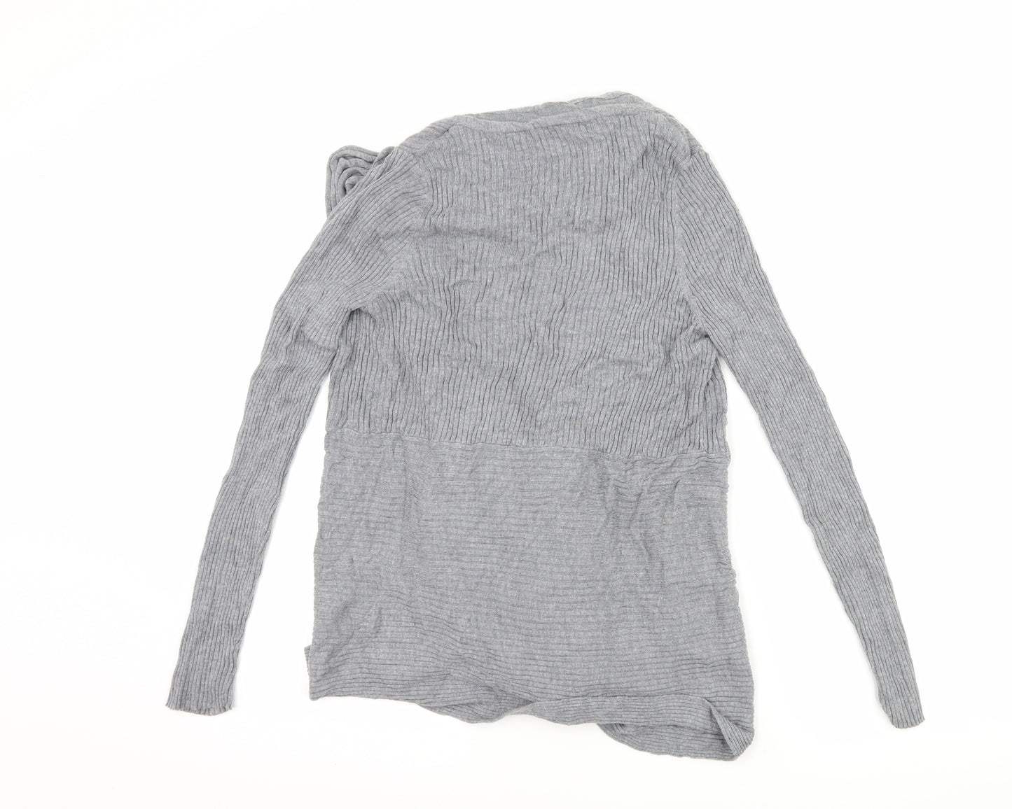 Marks and Spencer Womens Grey   Cardigan Jumper Size 14