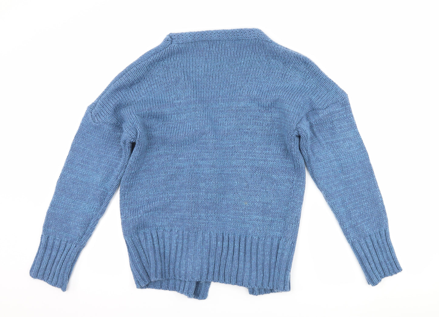 MissLook Womens Blue   Cardigan Jumper Size S