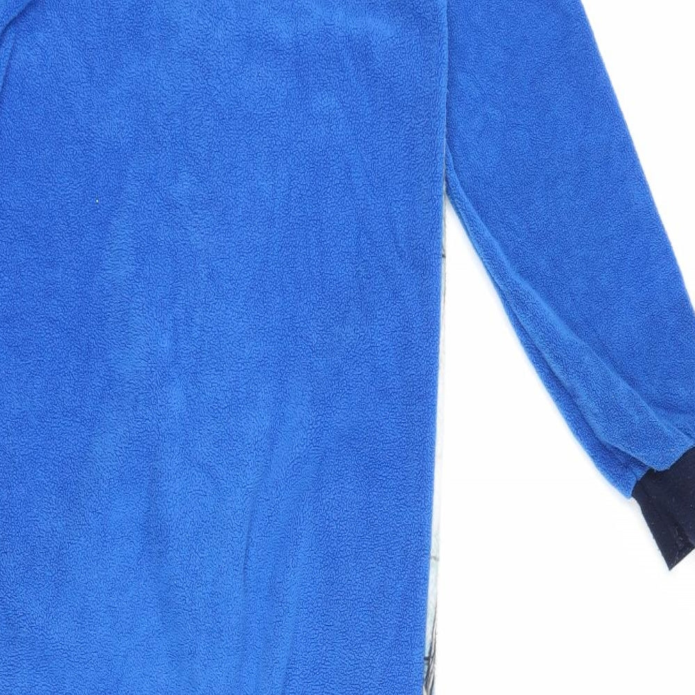 Matalan Boys Blue  Fleece  One Piece Size 7-8 Years  - marvel