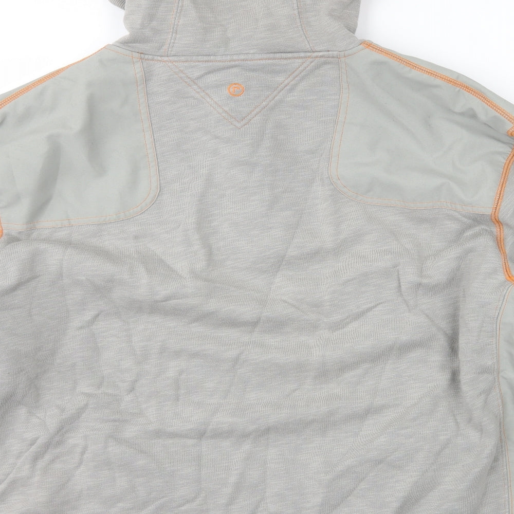 Rockport Mens Grey   Pullover Hoodie Size 2XL