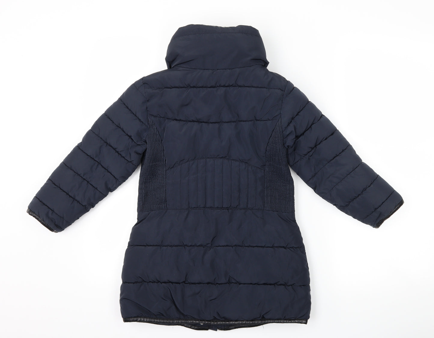 NEXT Girls Blue   Puffer Jacket Coat Size 6 Years