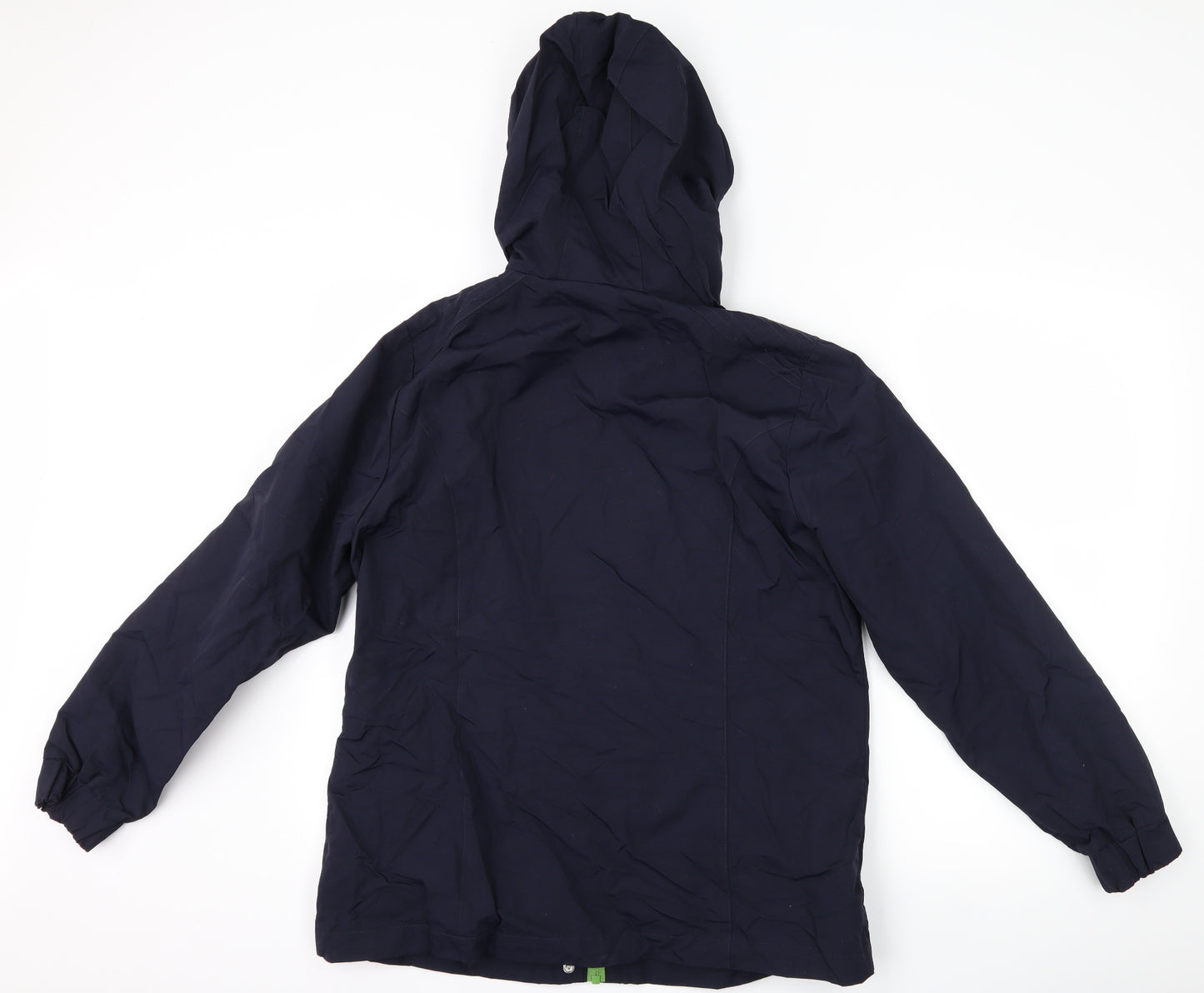 Per Una Womens Blue   Rain Coat Coat Size 12