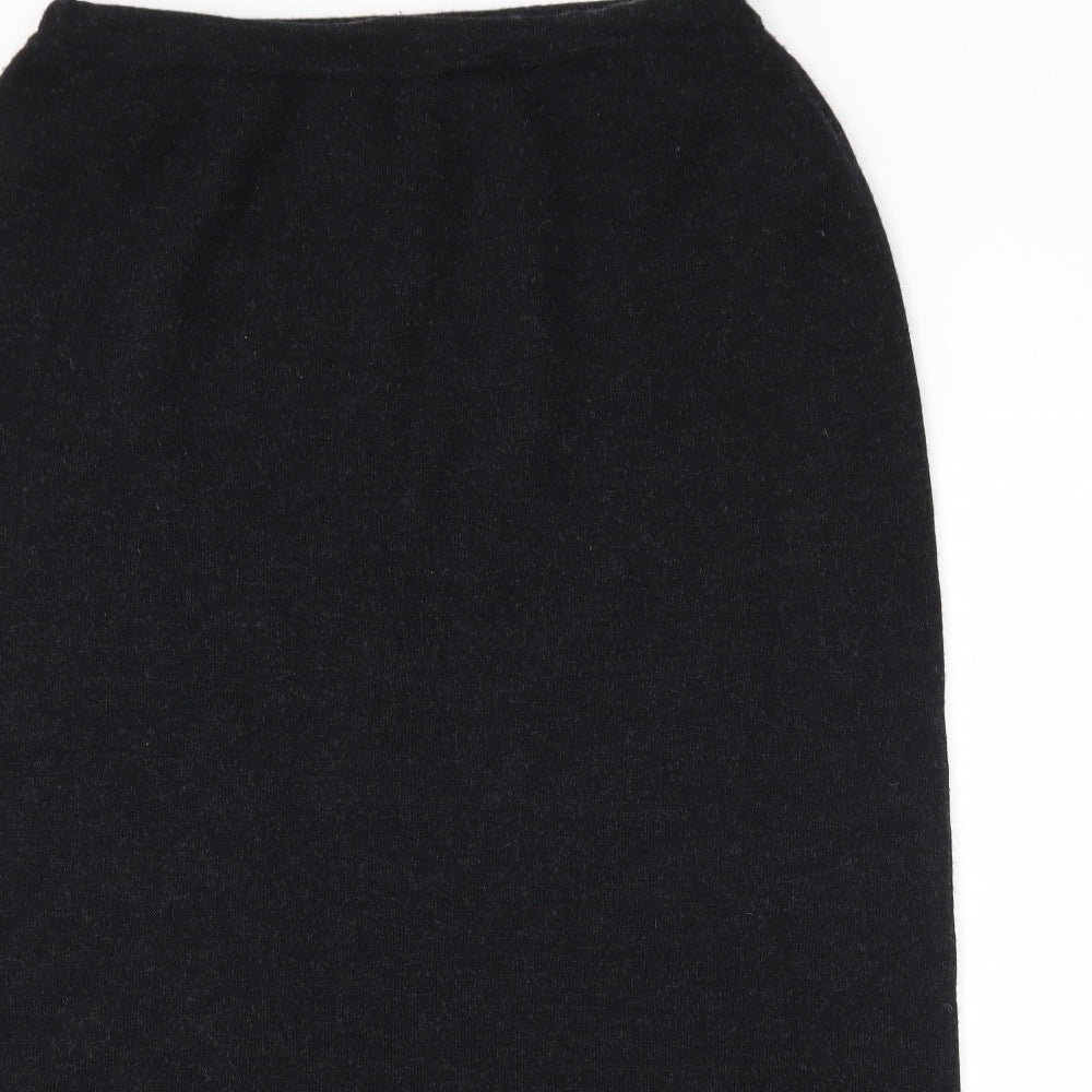 Platnium Womens Grey   Straight & Pencil Skirt Size M